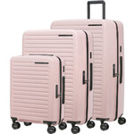 Samsonite Restackd Hardside Suitcase Set of 3 Rose 50702, 50705, 50706 with FREE Digital Luggage Scale 12775