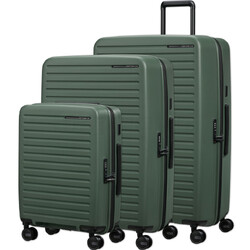 Samsonite Restackd Hardside Suitcase Set of 3 Sage 50702, 50705, 50706 with FREE Digital Luggage Scale 12775