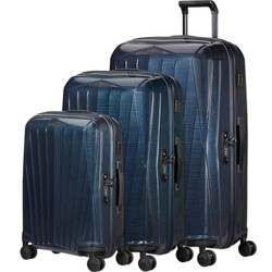 Samsonite Major-Lite Hardside Suitcase Set of 3 Midnight Blue 47117, 47119, 47120 with FREE Digital Luggage Scale 12775