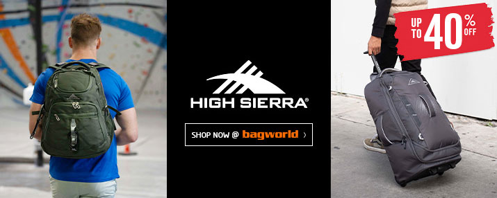 High Sierra Backpacks & Luggage @ Bagworld