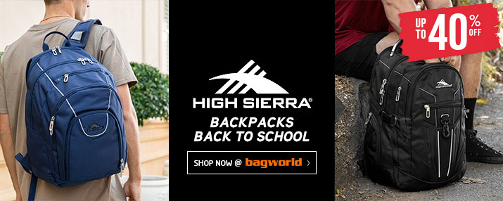 High Sierra Backpacks @ Bagworld