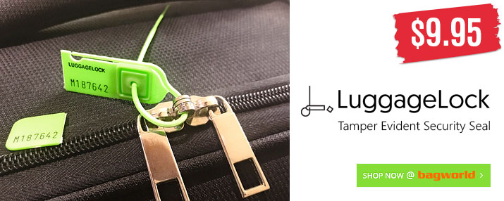 LuggageLock Security Seals @ Bagworld