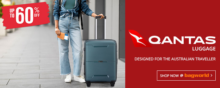 Qantas Byron Luggage @ Bagworld