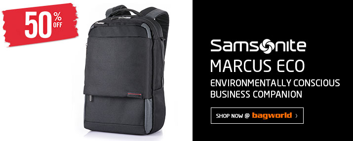 Samsonite Marcus Eco Backpack @ Bagworld