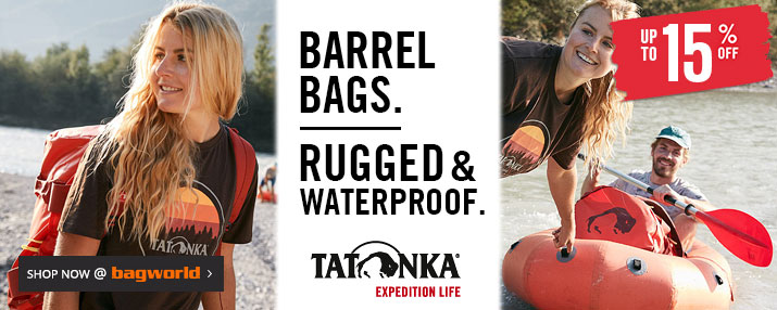 Tatonka Barrel Bags @ Bagworld