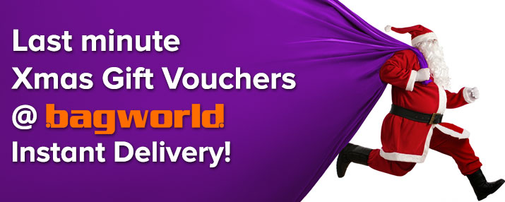 Xmas Gift Vouchers @ Bagworld