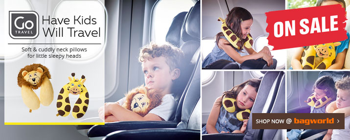 Go Travel Kids Neck Pillows @ Bagworld