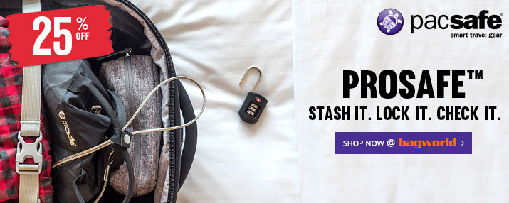 pacsafe luggage lock